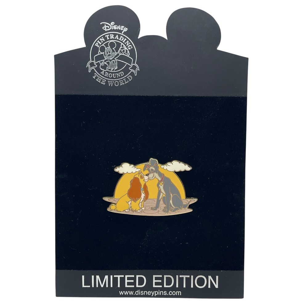 Disney‎ Pin Lady and the Tramp Limited Edition 250 Sunset 2007 Trading Pin Rare